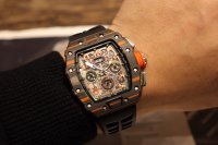 Richard Mille Men’s Collection RM11-03 Carbon Fiber Series Watch