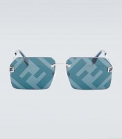 FendiFendi Sky rectangular sunglasses