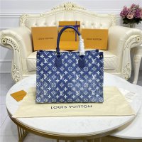 Louis Vuitton Onthego MM Navy Blue