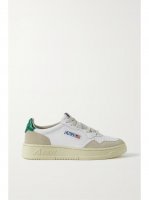 Medalist Low suede and leather sneakers