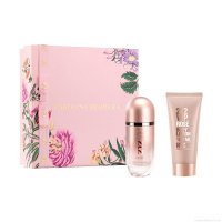 Kit Perfume Carolina Herrera 212 Vip Rosé Feminino Eau de Parfum 80 ml + Loção Corporal 100 ml