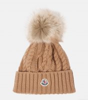 MonclerWool and cashmere beanie