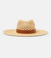 ValentinoVGold raffia-effect Panama hat