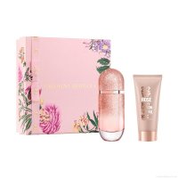 Kit Perfume Carolina Herrera 212 Vip Rosé Elixir Feminino Eau de Parfum 80 ml + Loção Corporal 100 ml