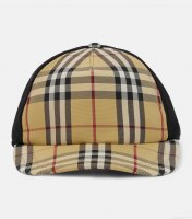 BurberryVintage Check and mesh baseball cap