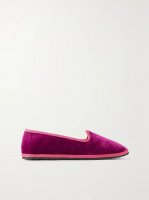 Velvet slippers