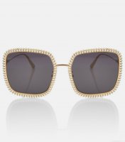 Dior EyewearMissDior S2U embellished square sunglasses