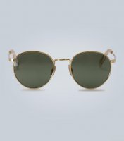 Celine EyewearRounded metal frame sunglasses