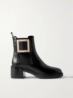 Viv Rangers buckled leather Chelsea boots