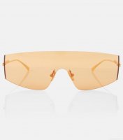 Bottega VenetaFuturistic shield sunglasses