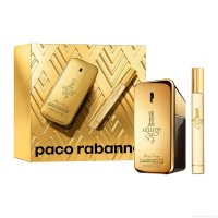 Kit Perfume Paco Rabanne 1 Million Eau de Toilette Masculino 50 ml + Miniatura 10 ml