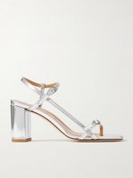 Franzi metallic patent-leather sandals