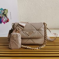 PRADA CROSSBODY BAG MARIO pale gold