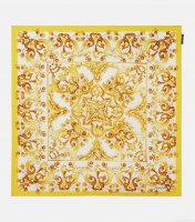 Dolce&GabbanaMajolica silk twill scarf