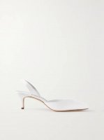 Carolyne Bridal 50 satin slingback pumps