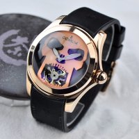 CORUM Bubble series floating tourbillon watch