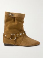 Stania studded suede ankle boots