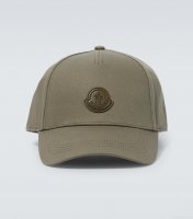 MonclerLogo cotton baseball cap