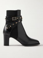 Rockstud Beatle 70 leather ankle boots