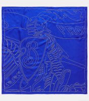 BurberryEKD silk scarf