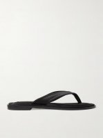 Morgan satin flip flops