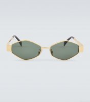 Celine EyewearTriomphe oval sunglasses