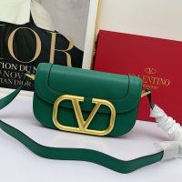 Valentino Garavani MAXI Crossbody Bag green