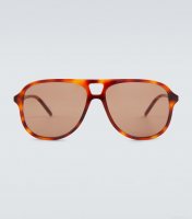 GucciAviator acetate sunglasses