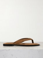 Morgan suede flip flops