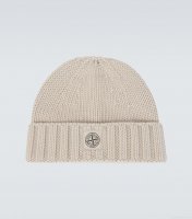 Stone IslandCompass wool beanie