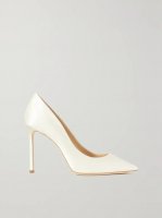 Romy 100 satin pumps