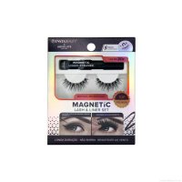 Cílios Postiços Curto Absolute New York Istabeauty Magnetic 701 Preto 1 Par