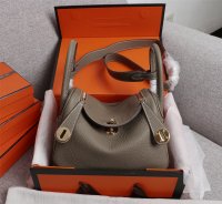 HERMES HANDBAG gray