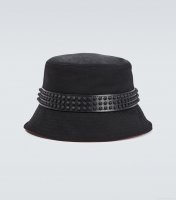 Christian LouboutinBobino Spikes canvas bucket hat