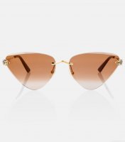 Cartier Eyewear CollectionPanthère de Cartier cat-eye sunglasses