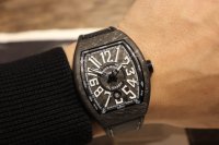 Franck Muller Barrel Automatic Mechanical Watch – Carbon Fiber