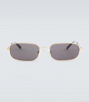 GucciLogo rectangular sunglasses