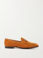 Jordaan horsebit-detailed suede loafers