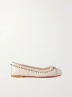 Mamadrague spiked leather ballet flats