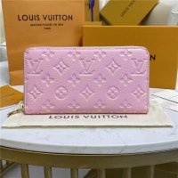 Louis Vuitton Zippy Wallet Pink