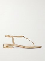 Pietro 20 metallic leather sandals