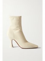 Ran stretch-leather ankle boots