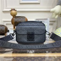 Louis Vuitton S Lock Messenger Taurillon Monogram Leather