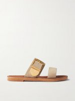 Rebecca suede slides