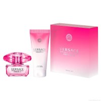 Kit Perfume Versace Bright Crystal Absolu Wom Eau de Parfum Feminino 50 ml + Loção Corporal 50 ml