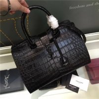 Yves Saint Laurent Small Cabas YSL Bag Crocodile Embossed (Varied Colors)