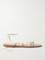 The Serengeti metallic leather sandals