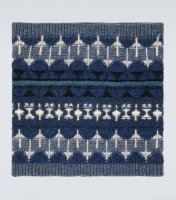 Loro PianaNoel Fair Isle cashmere collar