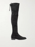 Lowland suede over-the-knee boots