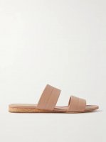 Lora leather slides